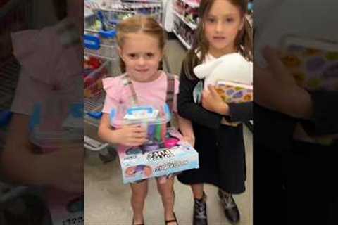 SECRET BUDGET SHOPPING CHALLENGE AT FIVE BELOW 🤑 #shorts @HallieOnStage114 @agset211