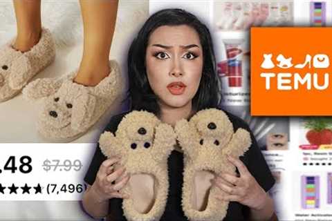 I Bought SUSPICIOUSLY Cheap Temu Items *is it false advertising?*