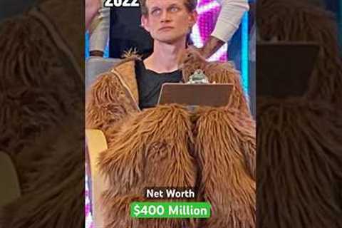 Vitalik Buterin Net Worth Every Year! #ethereum