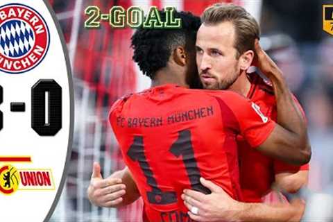 Bayern Munich vs Union Berlin 3-0 Highlights &amp; All Goals 2024 HD