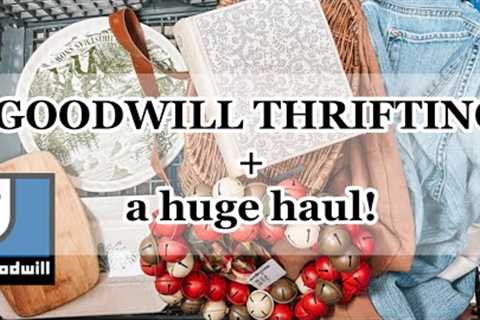 THRIFT WITH ME AT GOODWILL + THRIFT HAUL