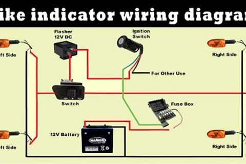 Bike indicator wiring diagram 2 pin flasher