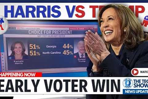 MASSIVE New Early Voter Poll Shows Trump Losing Big In Georgia And North Carolina