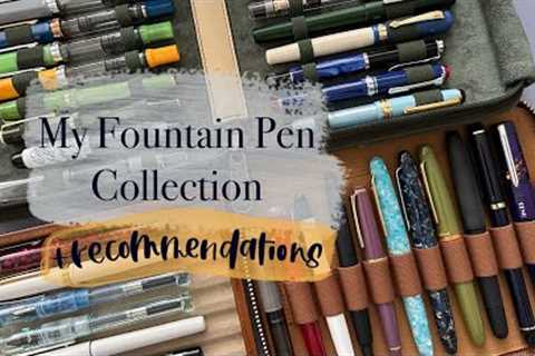 My Fountain Pen Collection feat. Pilot, Sailor, TWSBI, Esterbrook, Platinum, Benu
