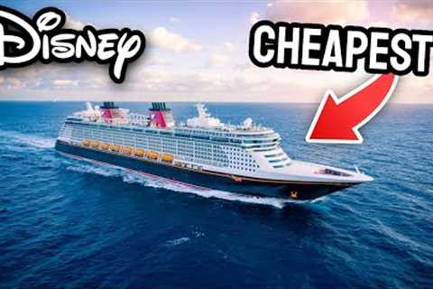 Booking the Most CHEAP Disney Cruise..