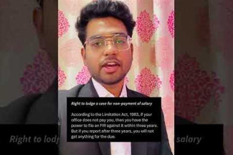 Not getting salary from office ❎❎ | #office #salary #lawyer  #officelife #shorts