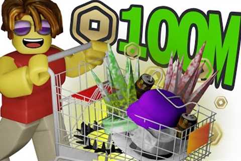 100 Million Robux Shopping Spree