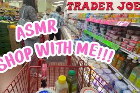 ASMR 🤩TRADER JOE’s Grocery Shopping and Haul 🥓🥑(whispering voiceover)