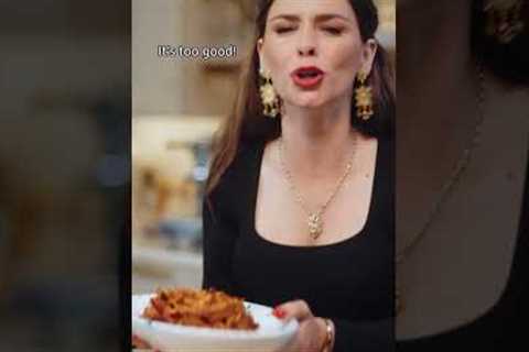 She's The Pasta Queen for a reason. | The Pasta Queen