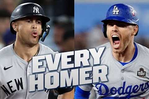 EVERY home run from the 2024 Postseason! (Ft. Shohei, Freddie, Giancarlo, Big Christmas AND MORE!)