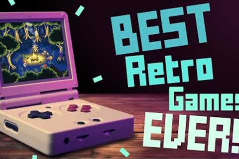 MUST PLAY retro games for HANDHELDS