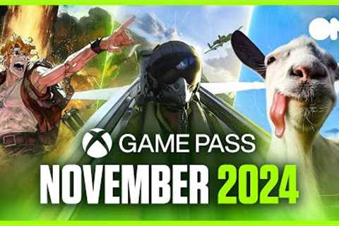 All The Great Games Are Coming To Xbox Game Pass in November 2024
