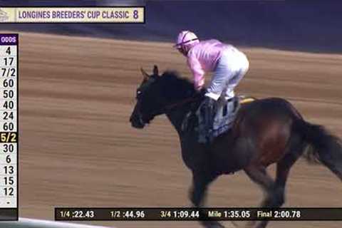 Sierra Leone wins the Longines Breeders' Cup Classic G.I race 8 at Del Mar 11/2/24