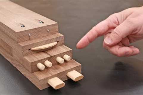 You're being misled about woodworking joinery