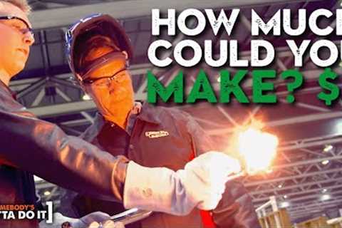 Mike Rowe on How Much Welding and Other SkillsUSA Trades Can Make YOU | Somebody's Gotta Do It