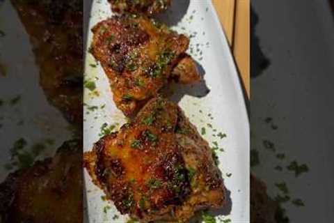Crispy Oven Baked Chicken Thighs | Chef Alden B | #flychefaldenb #foodie #recipe #food #dinner