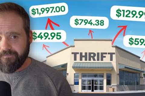 The ULTIMATE Thrift Store Guide for eBay Resellers (2024)