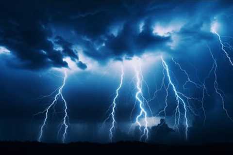 24 Hours EPIC THUNDER &amp; RAIN ⚡ Rainstorm Sounds For Relaxing ⚡ Focus or Sleep White..