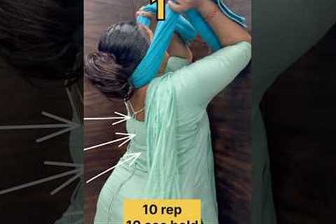 Cure neck pain and headache in two ways exercise. @Painflameclinic #trend #feedshort
