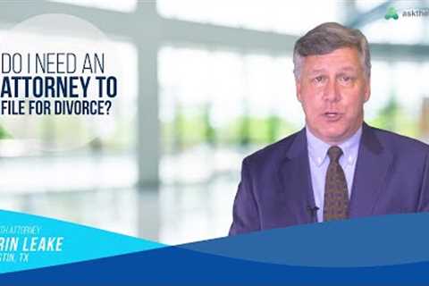 Do I Need an Attorney to File For Divorce? | Austin Lawyer Erin Leake