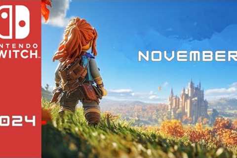 TOP 10 UPCOMING Switch Games of November 2024