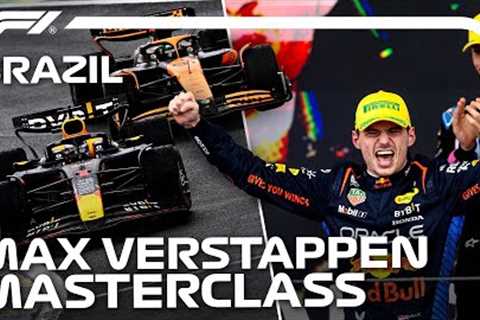 This Might Be Max Verstappen's Greatest Drive | 2024 Sao Paulo Grand Prix