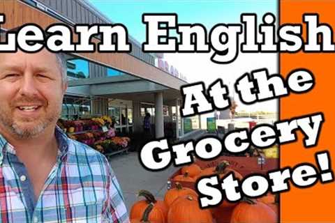 Let's Learn English at the Grocery Store (Supermarket) | English Video with Subtitles