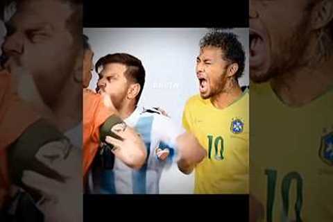 Ronaldo and Messi fight 😂 #viralvideo #trending #football