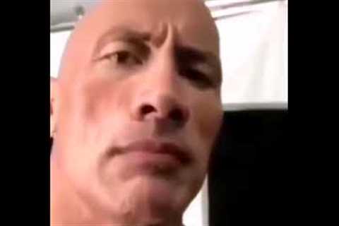 The Rock eyebrow raise