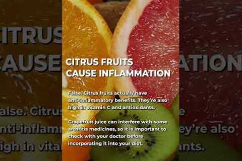 Busting 3 Arthritis Food Myths