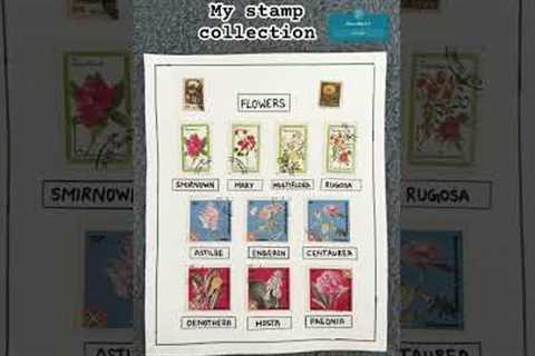 My vintage stamp collection #antique #antiquelovers #old #stamps #vintagestamps #vintagestyle