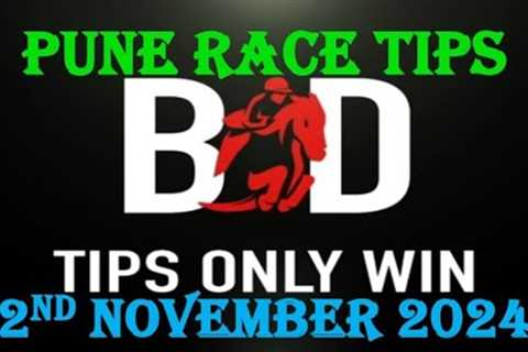 PUNE RACE TIPS | 02/11/2024 | HORSE RACING TIPS | PUNE HORSE RACING TIPS | RACE TIPS|(@TIPSONLYWIN)