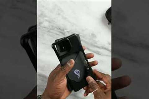 Unboxing a gaming phone