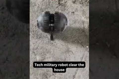 New #military #technology Clearing The House Before The Soldier🔥New Life Saving ￼Device 🤖 #shorts