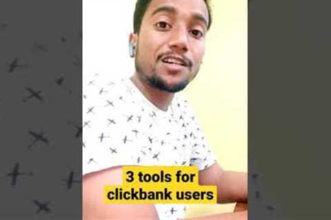 3 best tools for clickbank affiliate marketers 💥💥#shorts #clickbank