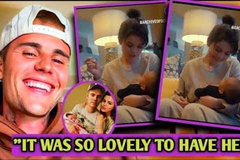 Selena Gomez Visits Justin and Hailey Bieber's Newborn JACK  BLUES A Sign of Reconciliation