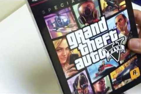 Unboxing GTA V Grand Theft Auto V Special Edition PS3 XBOX360