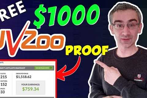 Earn $1000 With Free Traffic | Jvzoo Affiliate Marketing Tutorial