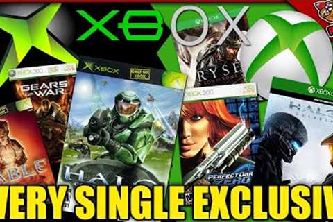 Every Xbox Exclusive EVER - The Downfall of Xbox Exclusives from OG Xbox to Next Gen
