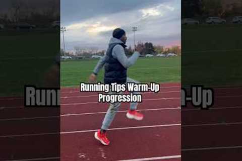 Running Tips Warm-Up Progression