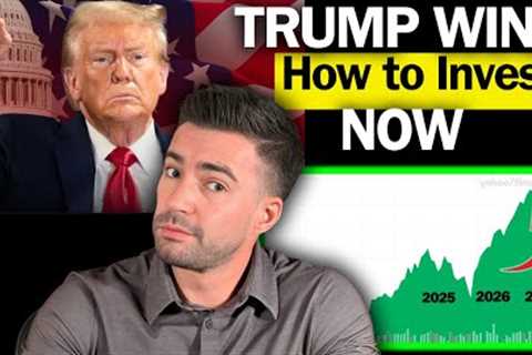 Stocks to go PARABOLIC Today: FED slash rates again + Trump Victory 🚀 (How to invest now)