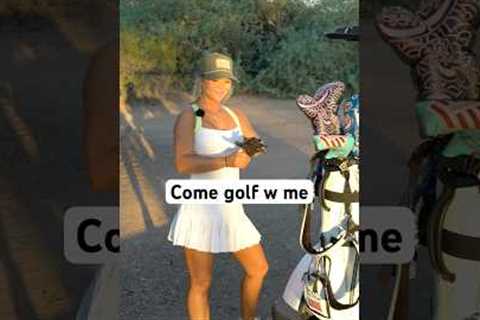 Sorry in advance for my sniffles #golf