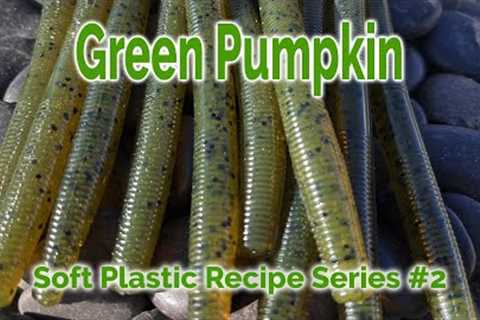 Soft Plastic Lure Making Recipes - Green Pumpkin - Make your own Stick Worms - Recipe #2