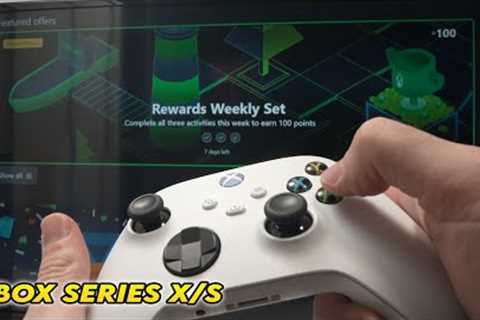 Xbox Series X/S: How to Earn and Redeem Microsoft Rewards Points