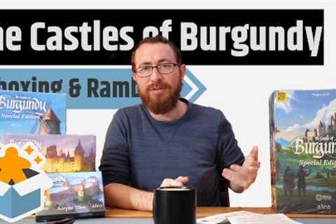 The Castles of Burgundy: Special Edition - Unboxing & Rambling