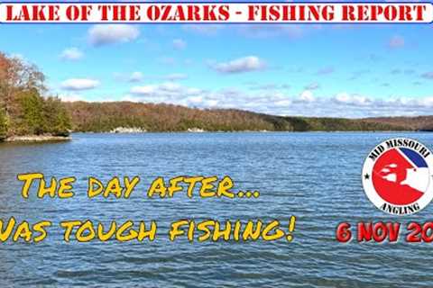 Lake of the Ozarks Bass Fishing - 6 Nov 2024 | Fishing report
