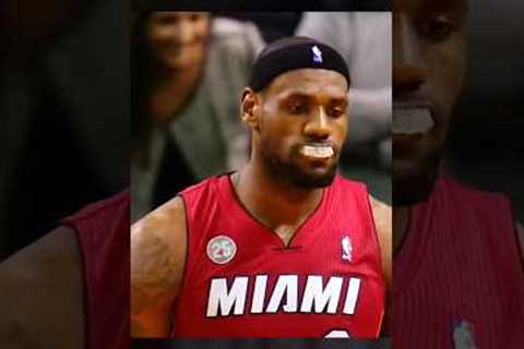 LeBron got him mad 😡 #shorts