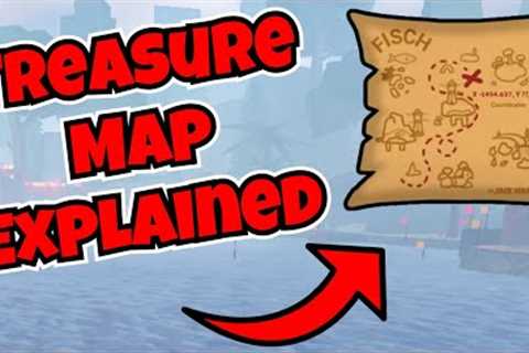 How to get a TREASURE MAP and FIX it... (ROBLOX FISCH)