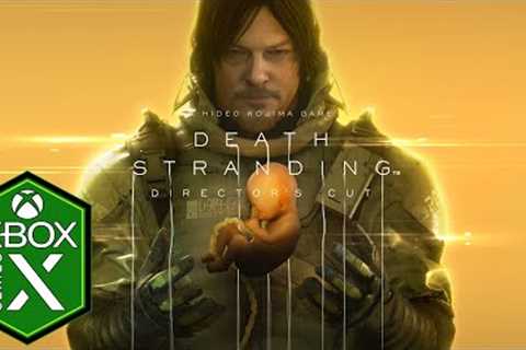 Death Stranding Xbox Series X Gameplay Review [Optimized]
