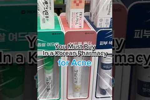 3 Acne Products You Should Get at Korean Pharmacies🏥